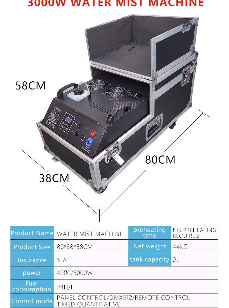 Professional Wholesale Price 1500W Low Lying Fog Smoke Mist Machine Ground Smoke Wedding Concert Water Base Low Fog Machine