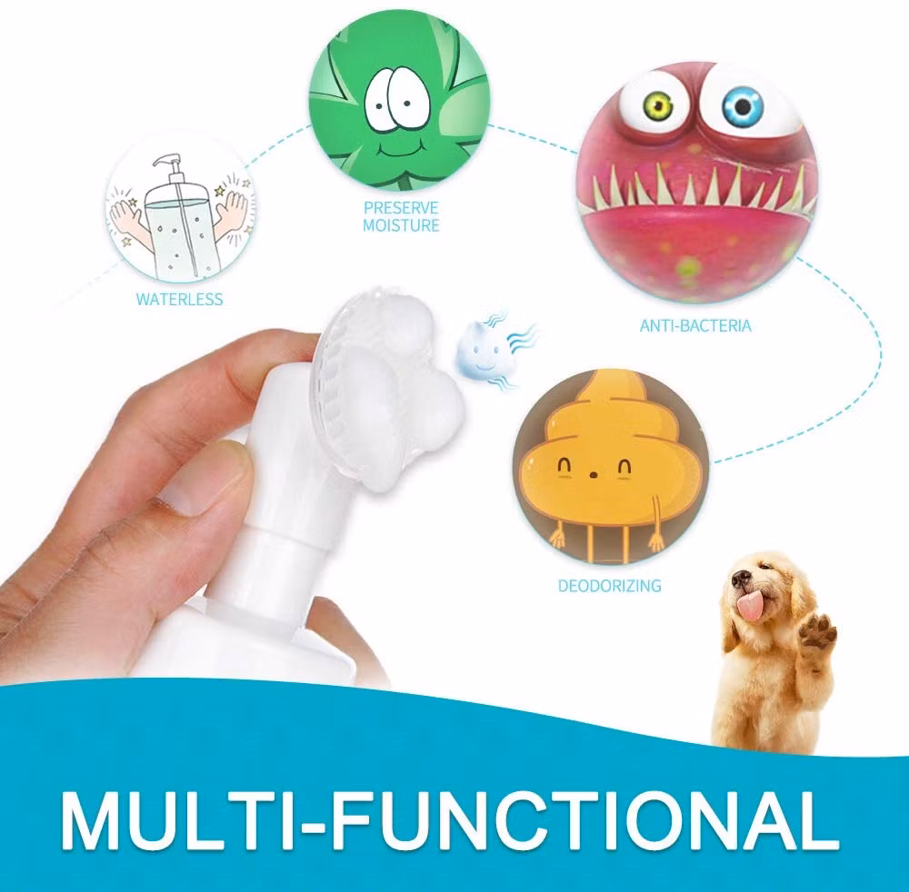 Paw Shampoo Massage Cleaning Paw Pet Paw Foam Care for Cats and Dogs