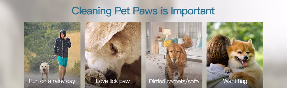 Paw Shampoo Massage Cleaning Paw Pet Paw Foam Care for Cats and Dogs