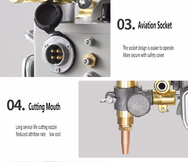 High Efficiency Magnetic Flame Pipe Cutting Machine for Pipeline Construction Machinery