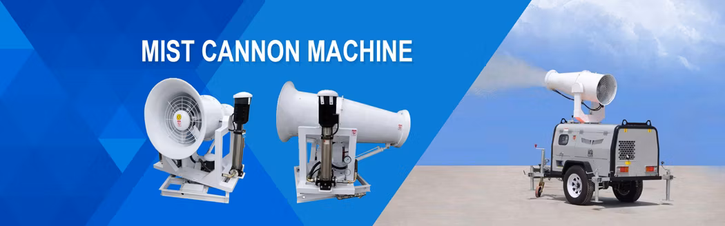 40meter Mist Cannon Fogging Machine Disinfection