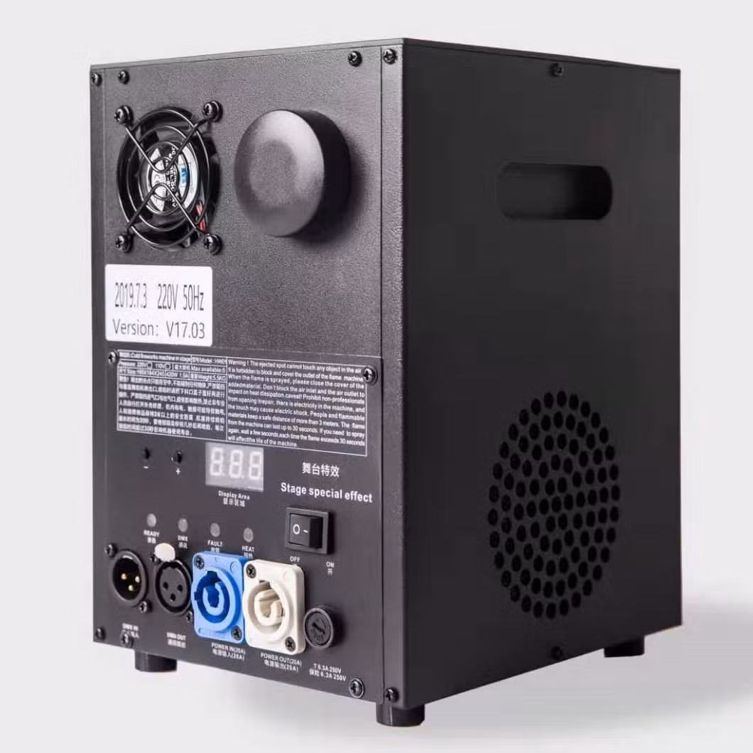 Hot Sale DMX Remote Mini Cold Spark Machine Wedding Cold Pyrotechnics Fountain Sparkler Machine