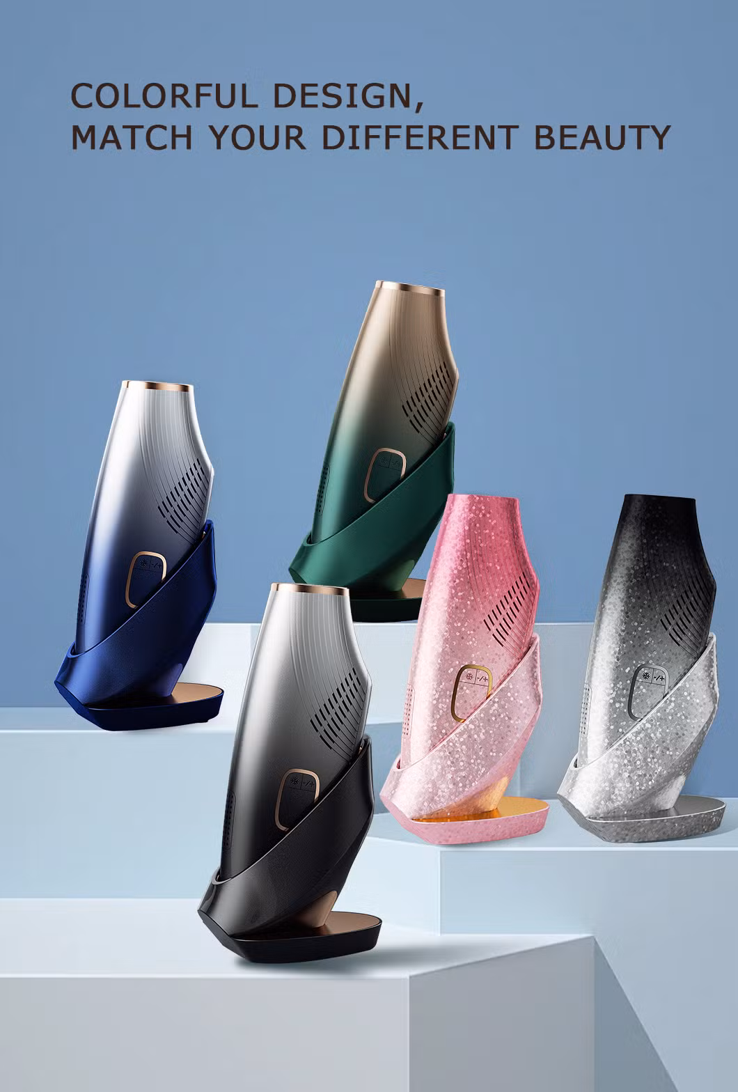 Wholesales Multifunctional Household Manual Automatic Flash E-Light IPL Light Hair Removal Machine