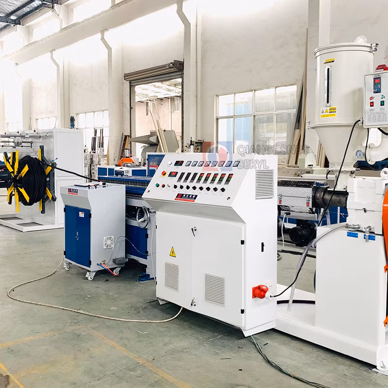 Arabia High Speed Water Smoking Shisha Hookah Hose Extruder Making Machine Plastic Corrugated Pipe Extrusion Line