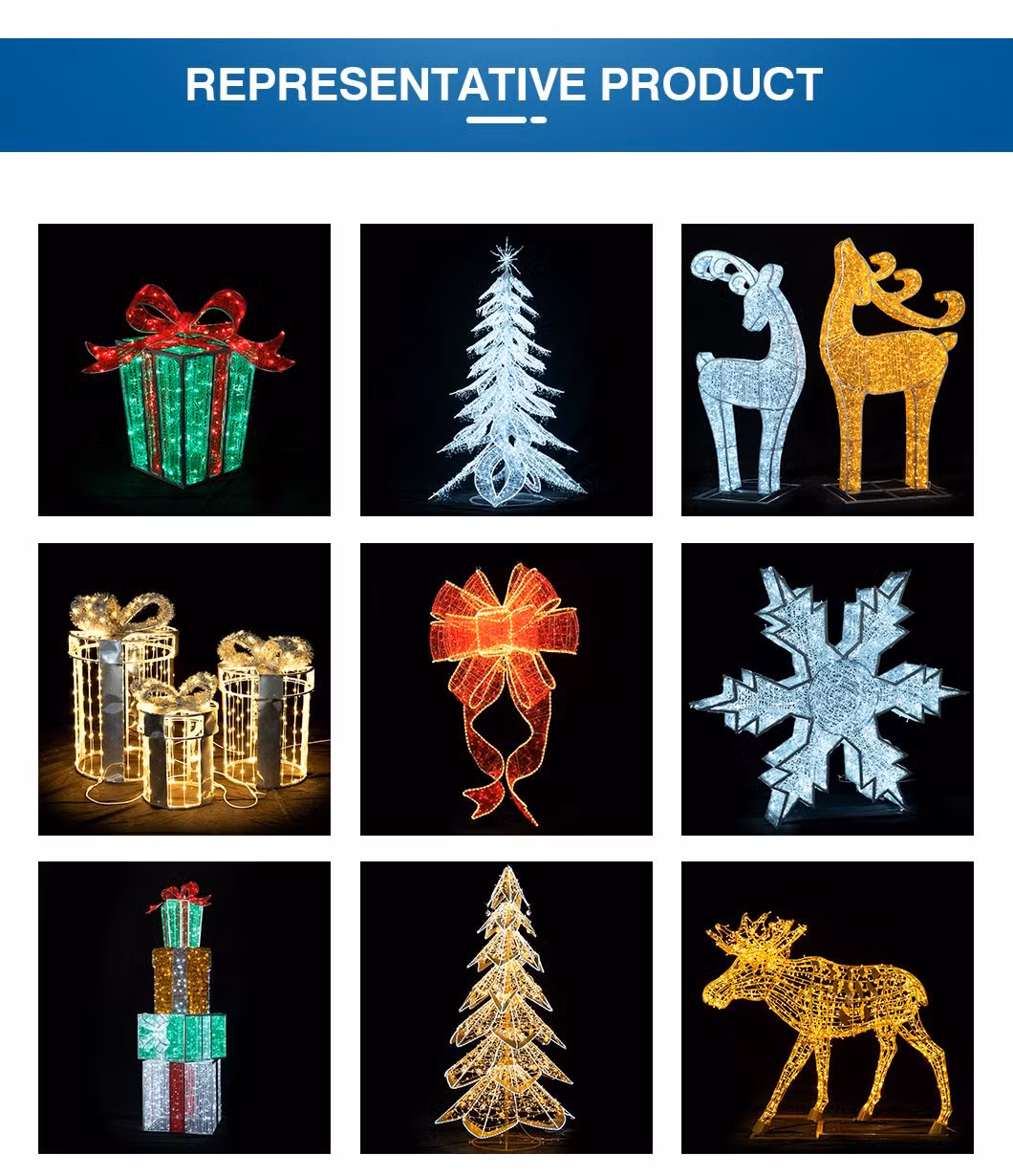 Stunning 3D Huge Ice White PVC Net Christmas Tree Motif Light with Round Base for Party Decorations Eye-Catching