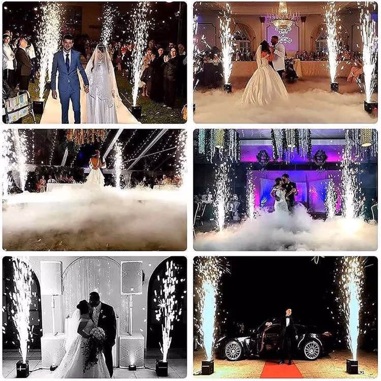 6000W DJ Wedding Stage Equipment Special Effect Dry Ice Smoke Fog Machine