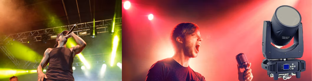 Factory Price 400W 10CH Focusing LED Moving Head Light Strobe Lighting for Stage Wedding Event Party Nightclub