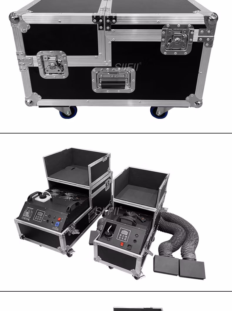 Professional Wholesale Price 1500W Low Lying Fog Smoke Mist Machine Ground Smoke Wedding Concert Water Base Low Fog Machine