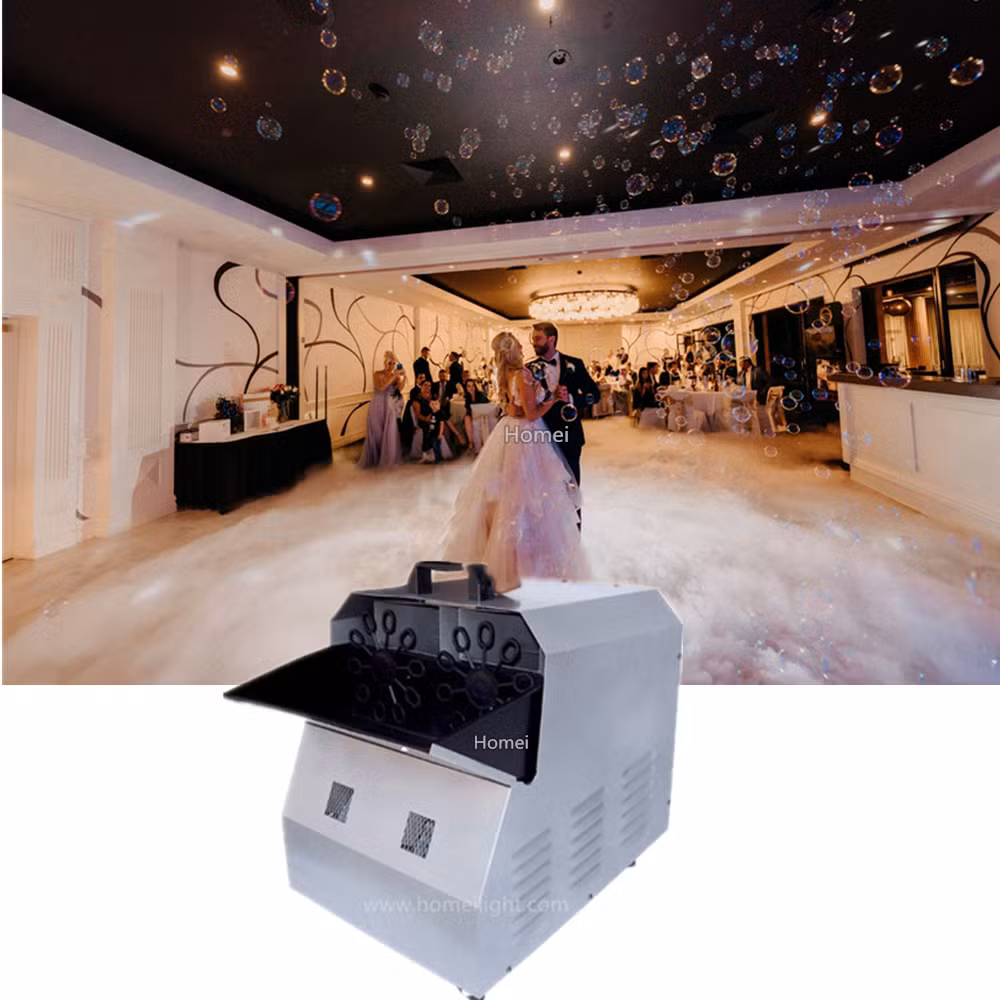 300W Stage Machine Big Soap Bubble Machine for Wedding Disco