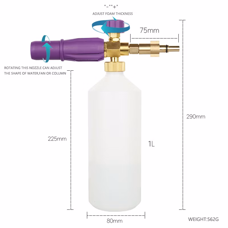 Car Care Cleaning Foam Cannon Car Maintenance