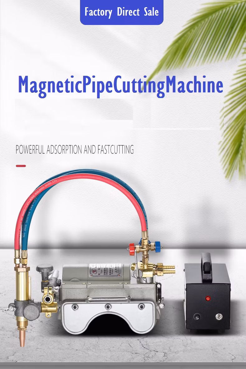 Auto Magnetic Pipe Cutting Machine for Metal Pipe Cutting and Iron Flame Cutting Machine