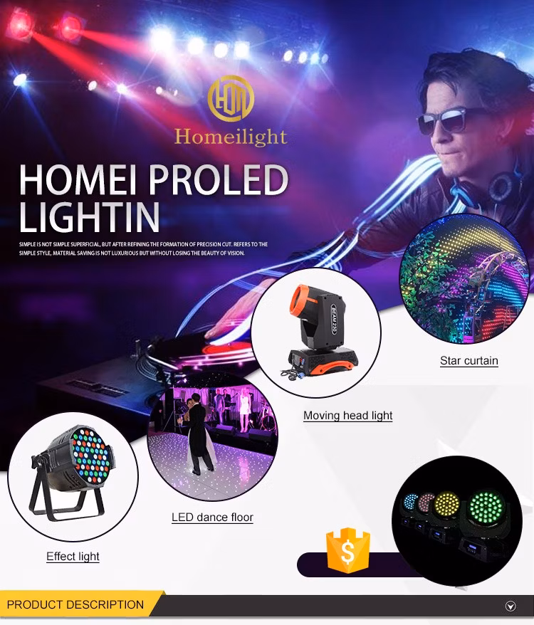 Stage Lights Wedding Backdrop DJ Disco Show Star Cloth RGBW LED Star Curtain