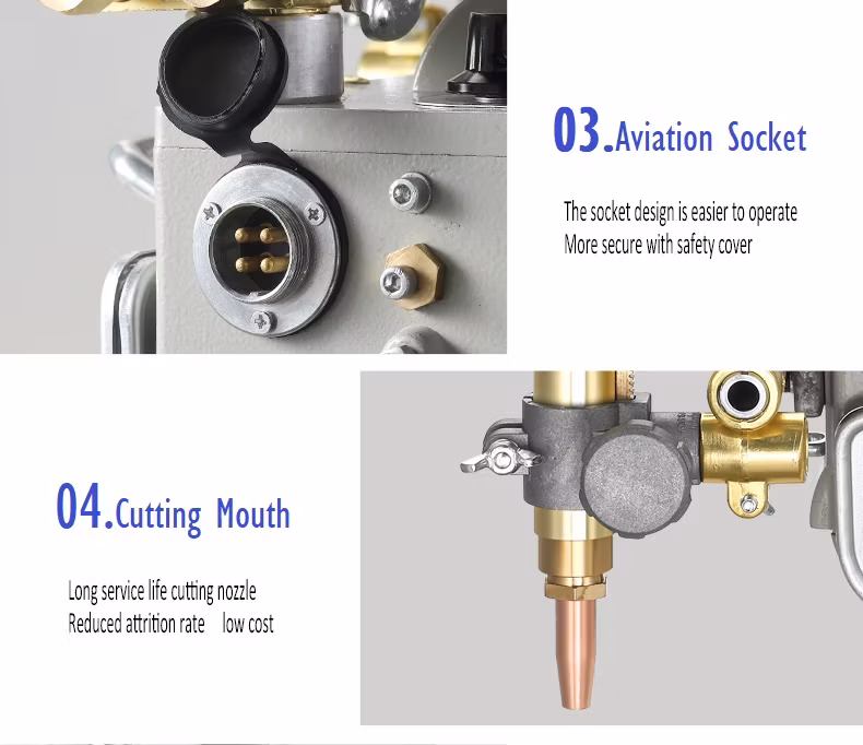 Auto Magnetic Pipe Cutting Machine for Metal Pipe Cutting and Iron Flame Cutting Machine