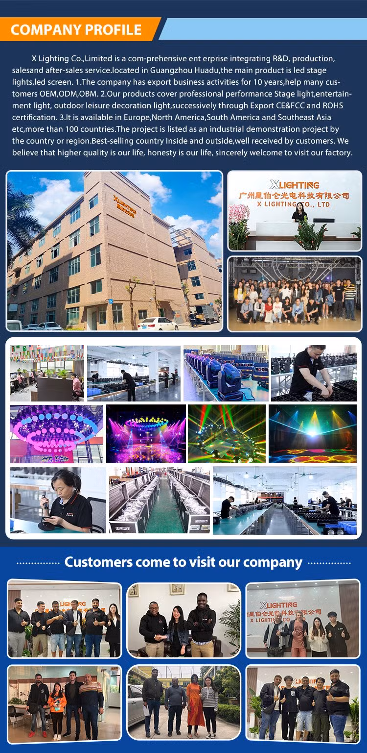 Professional Party Disco DJ DMX512 7r 230W Beam Moving Head Stage Lighting Equipment