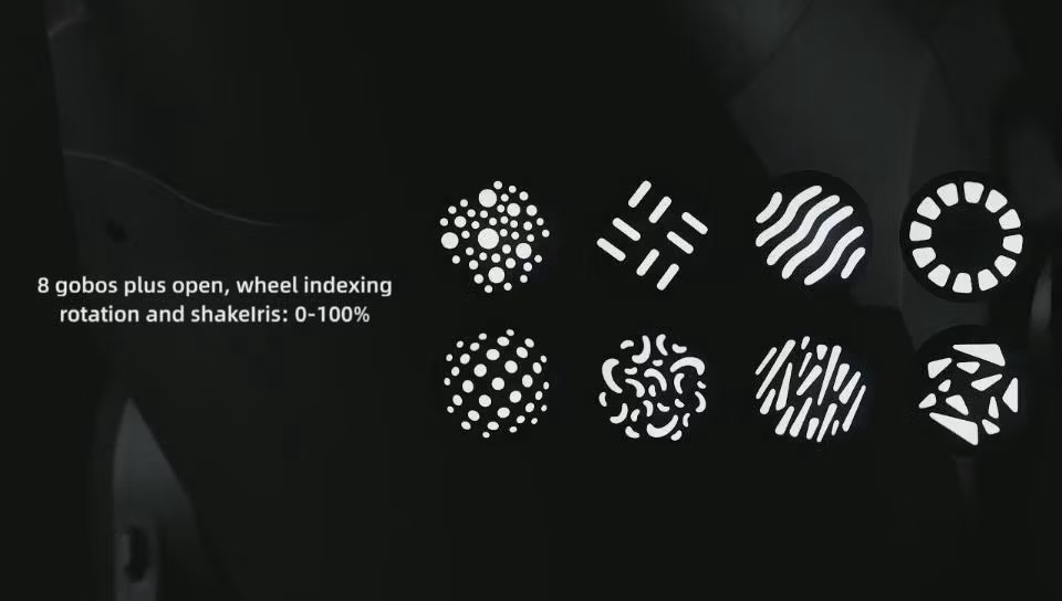 LED Profile Spot Theater Concert PRO Stage Light Beam Spot Wash 3in1 800W Cutting Framing LED Moving Head Light