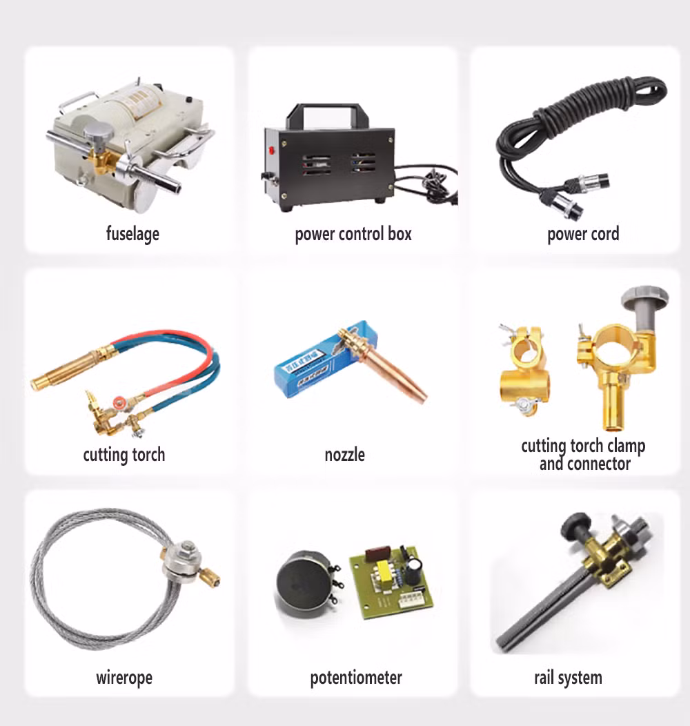 High Efficiency Magnetic Flame Pipe Cutting Machine for Pipeline Construction Machinery