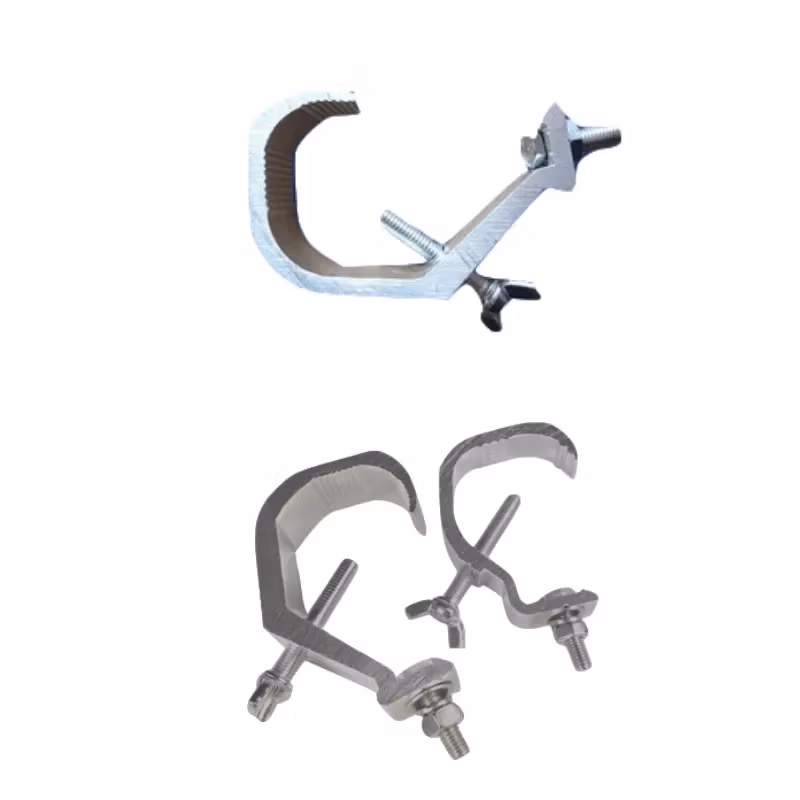 Aluminum Alloy Truss Hook Clamp Heavy Duty Profession Stage Light Hook Truss Clamps for Stage Lighting
