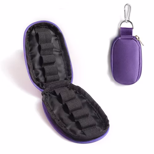 Oils Keychain Pouch Kit Travel Bag Pportable Essential Oils Carrying Case