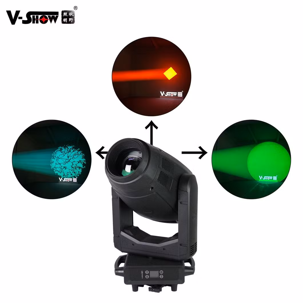 VSHOW S711 600W Theater Concert PRO Stage Light LED 600W LED Module Engine Cmy+CTO Color Mixing Cutting Framing Profile LED Moving Head Light