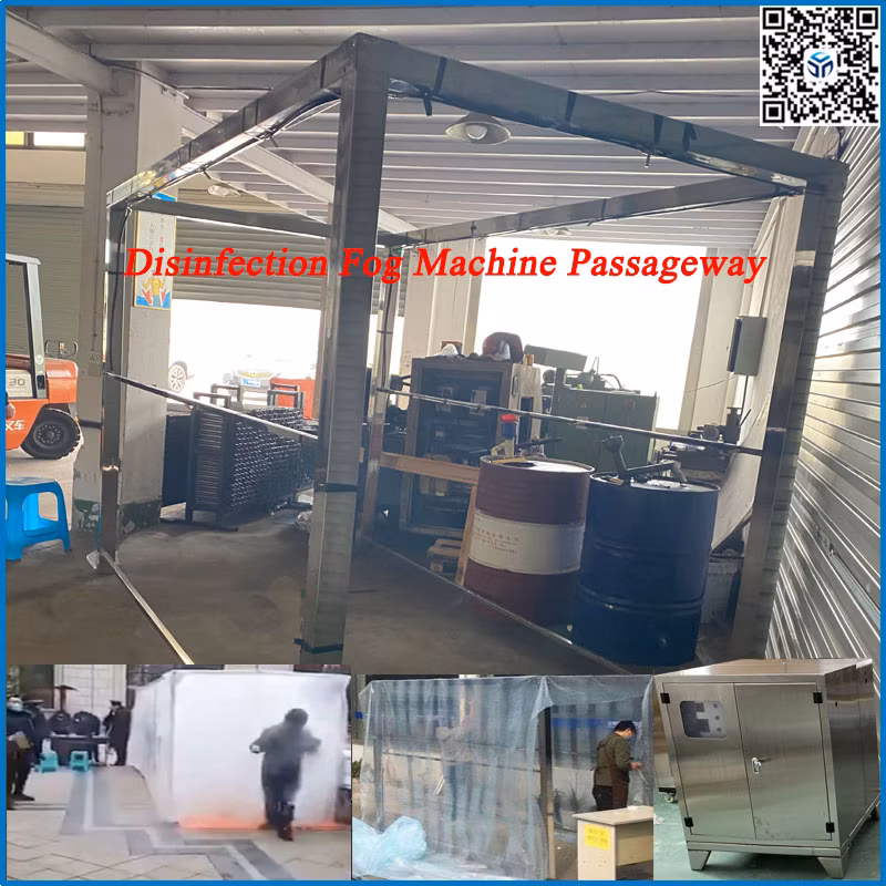 Ce Top Sale Machine for Disinfection Tunnel Disinfection Passageway Disinfectant Walk Through Gate Hospital School Hotel Restaurant Disinfection Channel