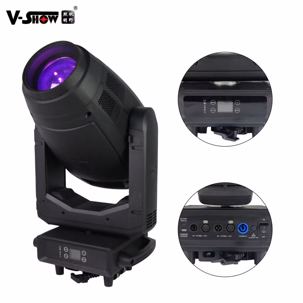 VSHOW S711 600W Theater Concert PRO Stage Light LED 600W LED Module Engine Cmy+CTO Color Mixing Cutting Framing Profile LED Moving Head Light