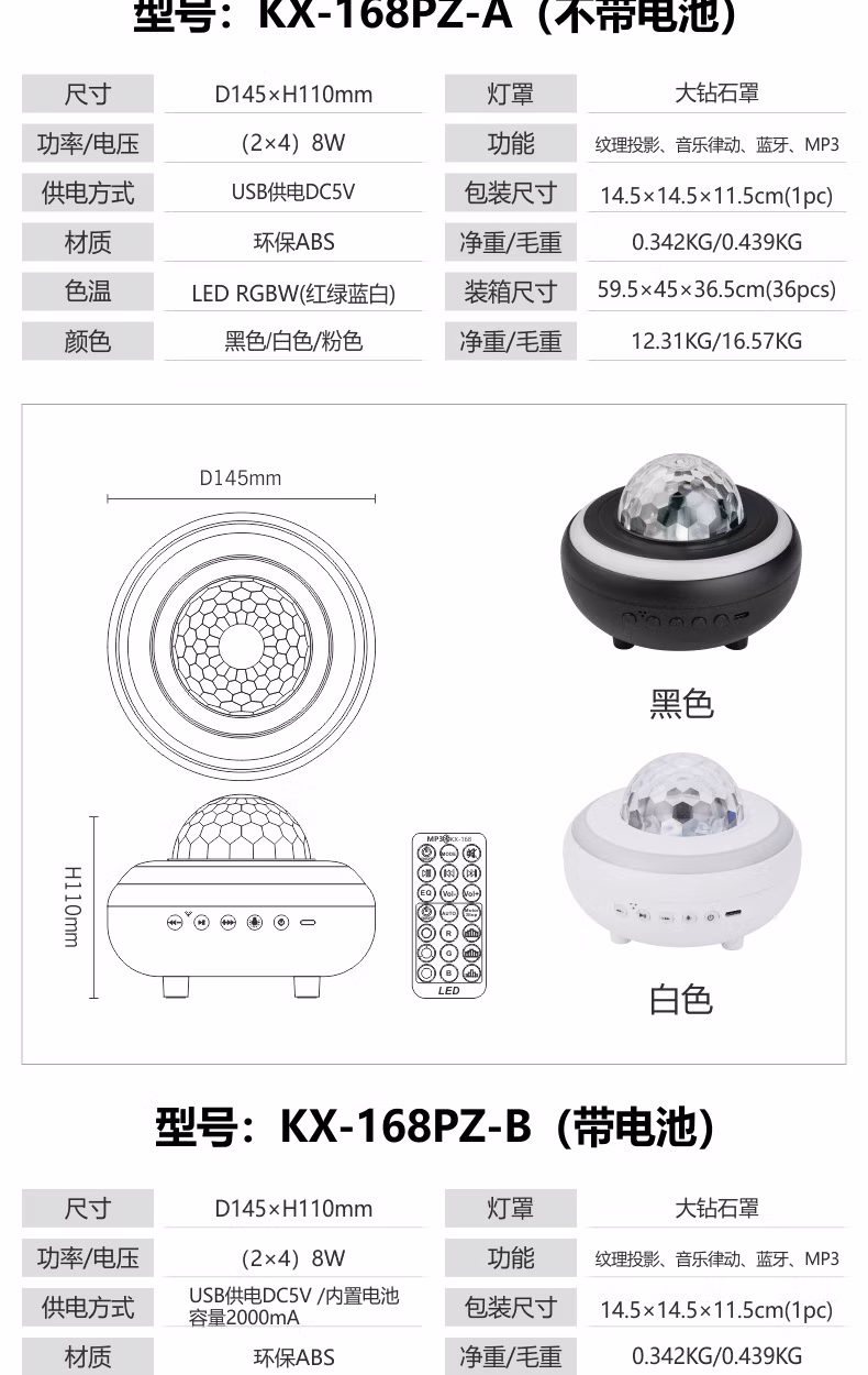 Stage Projector Sky Lights Festival Disco Used Color Change LED Stage PAR Light