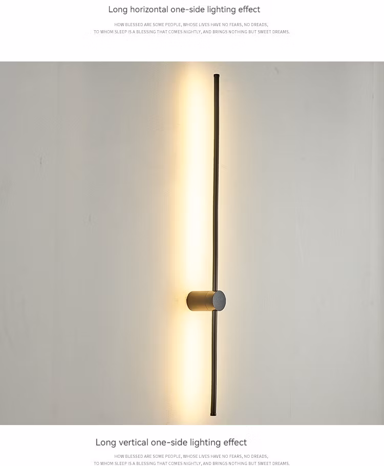 Minimalist Long Strip Living Room Backdrop LED Wall Lamp Classic Corridor Aisle Acrylic Wall Light