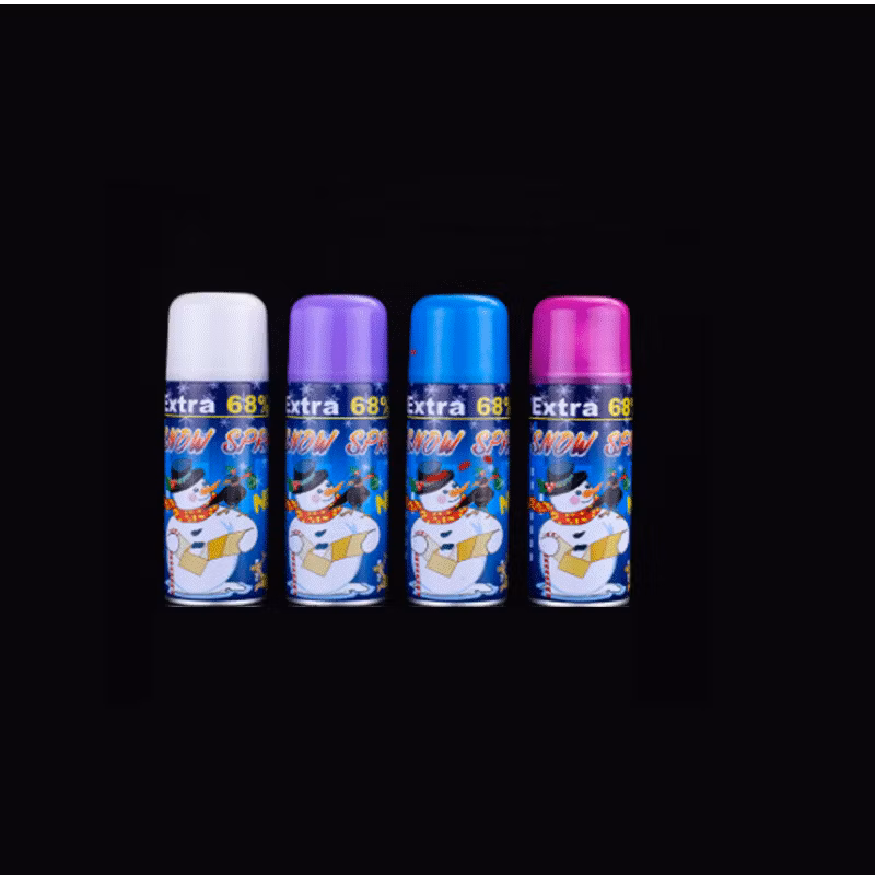 Custom Large Capacity Snow and Ice Effect 2024 Wedding Foam Spray Party Popper for New Year Graduation and Birthday Parties