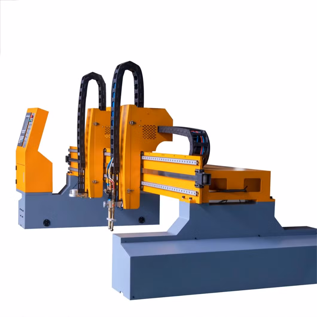 High Production Cost Efficient CNC Gantry Type Oxy Fuel Flame Fire Cutting Machine with Double Servo Motor Driver