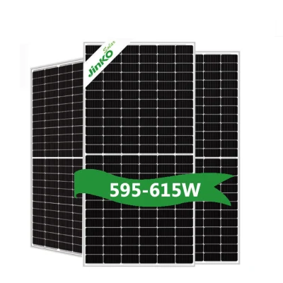 Half 156 Cell 530 550 600 625W Jinko Wholesale Poly PV Fold Flexible Black Monocrystalline Polycrystalline Photovoltaic Module Mono <a href='/solar/'>Solar</a> Energy Sun Power Panel