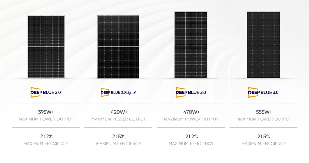 Chinese Supplier Ja 540W 545W 550 Watt 555W 560W Solar Energy Panel 9bb Mbb 12bb Mono Solar Panel