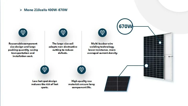 Mono Crystalline Photovoltaic Solar Panel Price 650 660 700 Watt Monocrystalline Paneles Solares