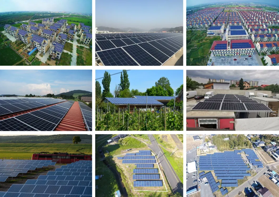 440W, 445W, 450W High Efficiency Monocrystalline Polycrystalline Solar Panel and Photovoltaic Solar Panel Module and Home Solar Energy System