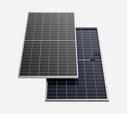 Mate Dual Glass Solar Panel 430W 440W Monocrystalline Solar Plates Silicone