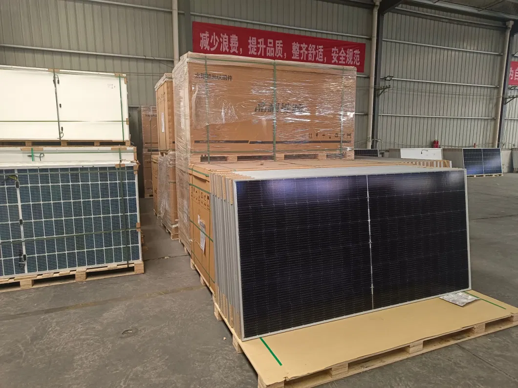 Jinko Trina Risen Longi Ja300W 400/450/500/550/600W Photovoltaic Bifacial Solar Power Panel Module