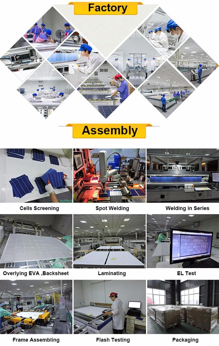 Yangtze 1MW Solar System Use Large Power Good Quality Half Cells PV Panel 700 Watt