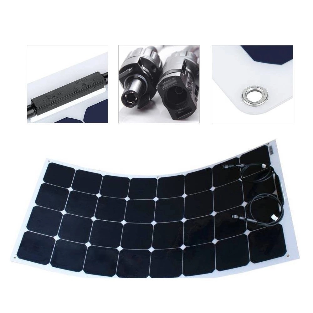 Camping Monocrystalline Energy Precio 12V 100W 300W 400W 1000W Cells Power Flexible Solar Panel Costos Vendors