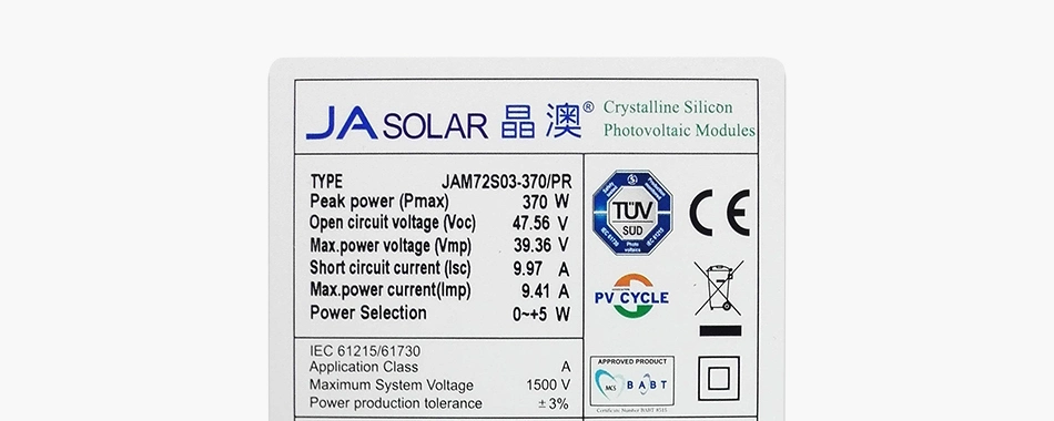 Ja Spilt Solar Panel 525 530 535 540 550 Watt Custom Made Is Acceptable