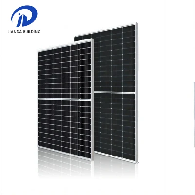 Stock de Topcon módulo FV Panel <a href='/solar/'>Solar</a> paneles solares fotovoltaicos de 430W 400W a 500W 450W 550W Bifacial todo negro