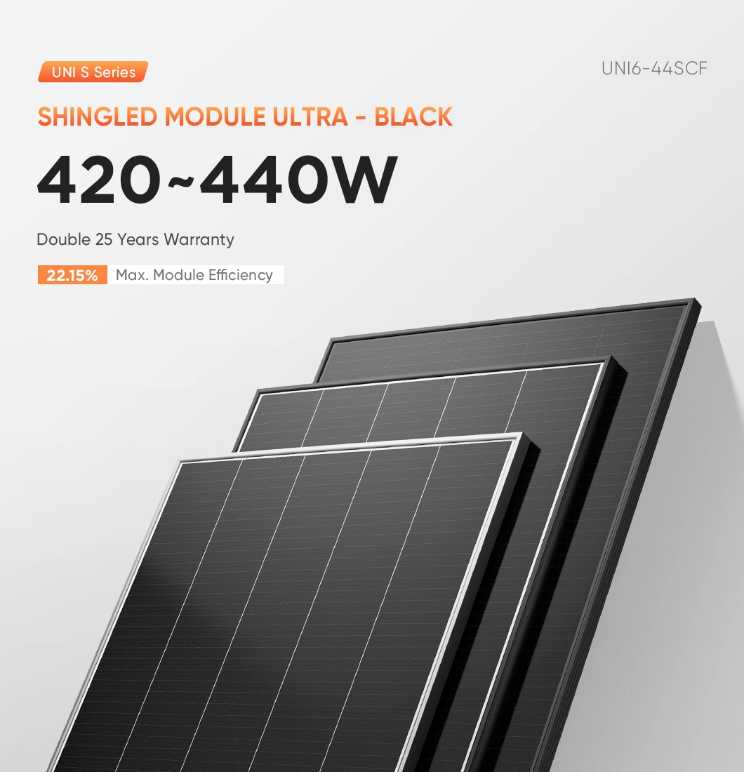 Ue Home Solar Panels 450 Watts 490watt PV Module Solar Panel for Solar System