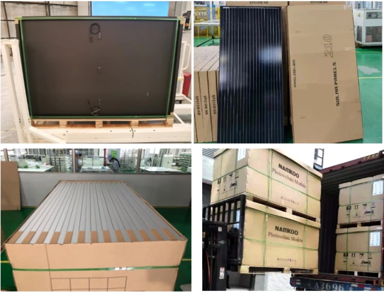 Full All Black Solar Panel Modules 48 Volt 450W 450 455 460 465 Watt Mono Solar Panel EU Stock