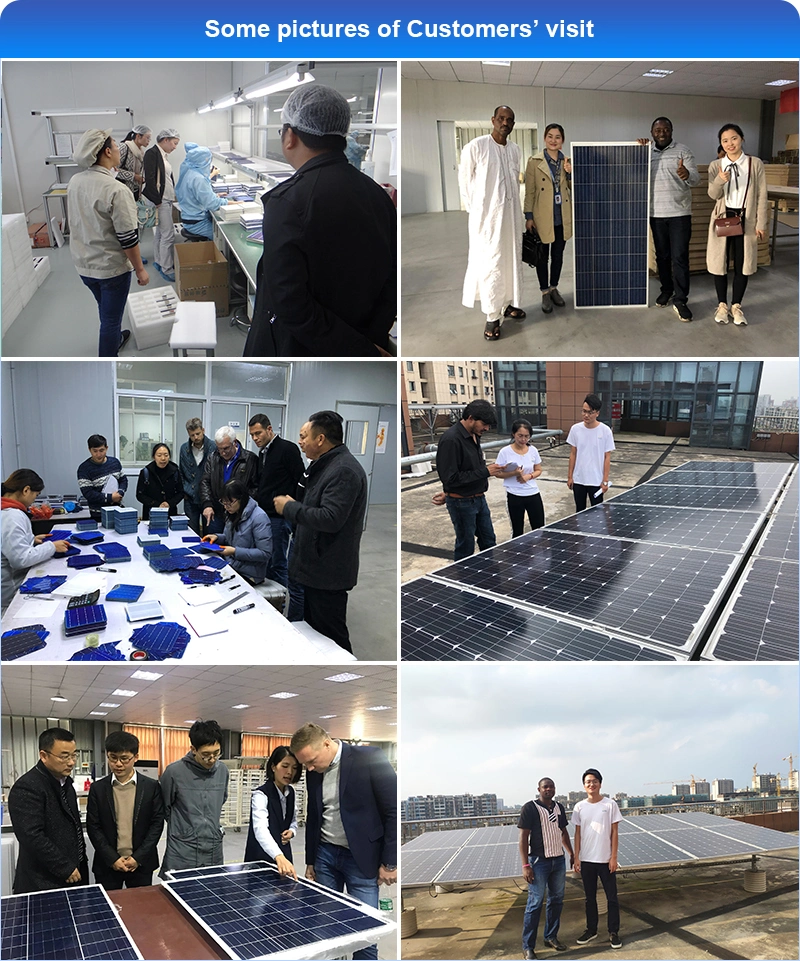 TUV ISO Certificated 20years Warranty Factory Direct Half Cell Cut Solar Module 250W 330W 450W 670W 500W 550W 600W 650W Mono Solar Panels