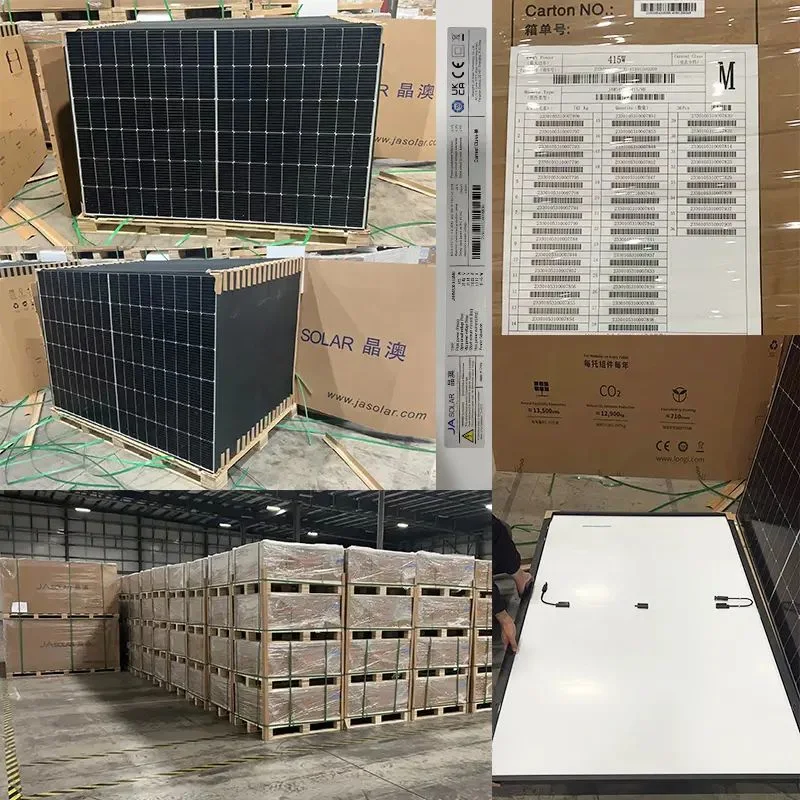 Ja Solar Supplier Solar Panel 500W 555W 550W 545W 540W 535W 530W Solar System Have Stock in China 550 Watt Solar Panel