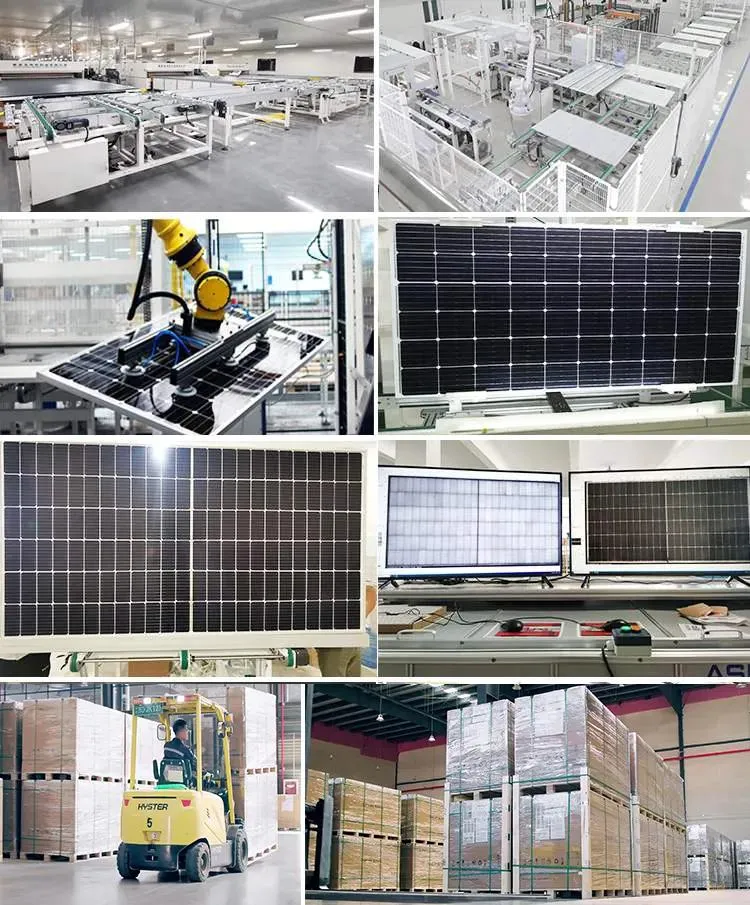 High Efficiency Jinko Longi Mono Perc Solar Panels Full Black 450 Watt 500 Watts 530W 550W Solar Panel