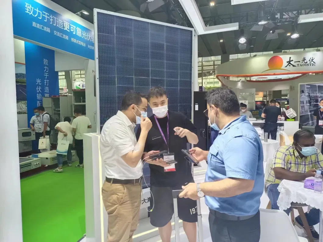 Jinko Trina Risen Longi Ja300W 400/450/500/550/600W Photovoltaic Bifacial Solar Power Panel Module