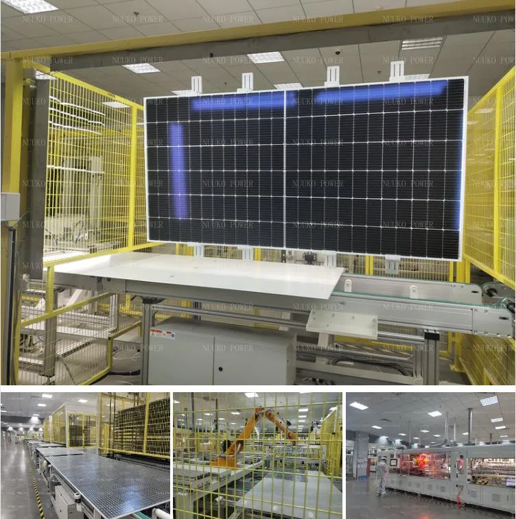 Nuuko Monofacial 530-550 Watt Solar Module Panel 10bb with 182 mm Cell 144 PCS
