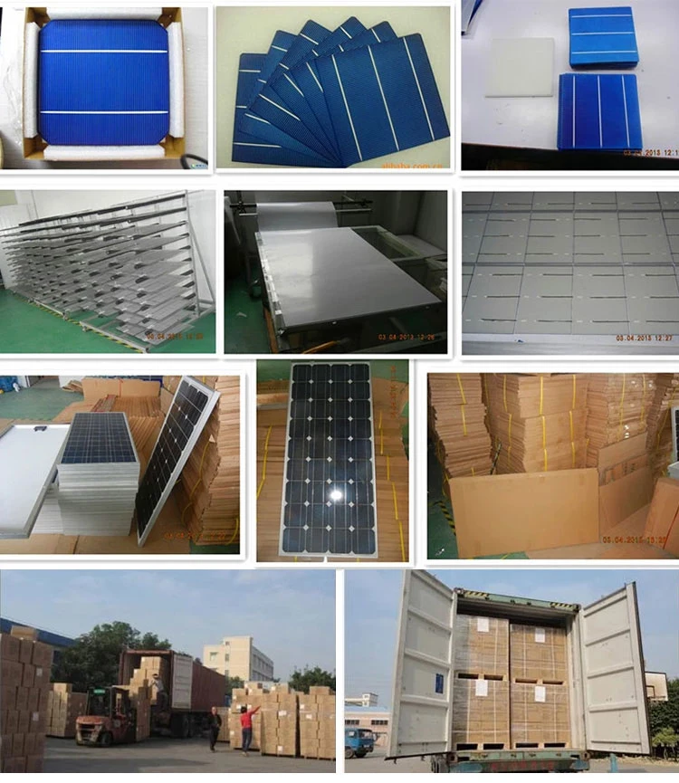 Wholesale Factory Best 200watt 150W 600W 550W 500W 400W 100W 450W Mono Monocrystalline Poly Frame Photovoltaic PV Solar Power Panel Plate Price Kit for Home