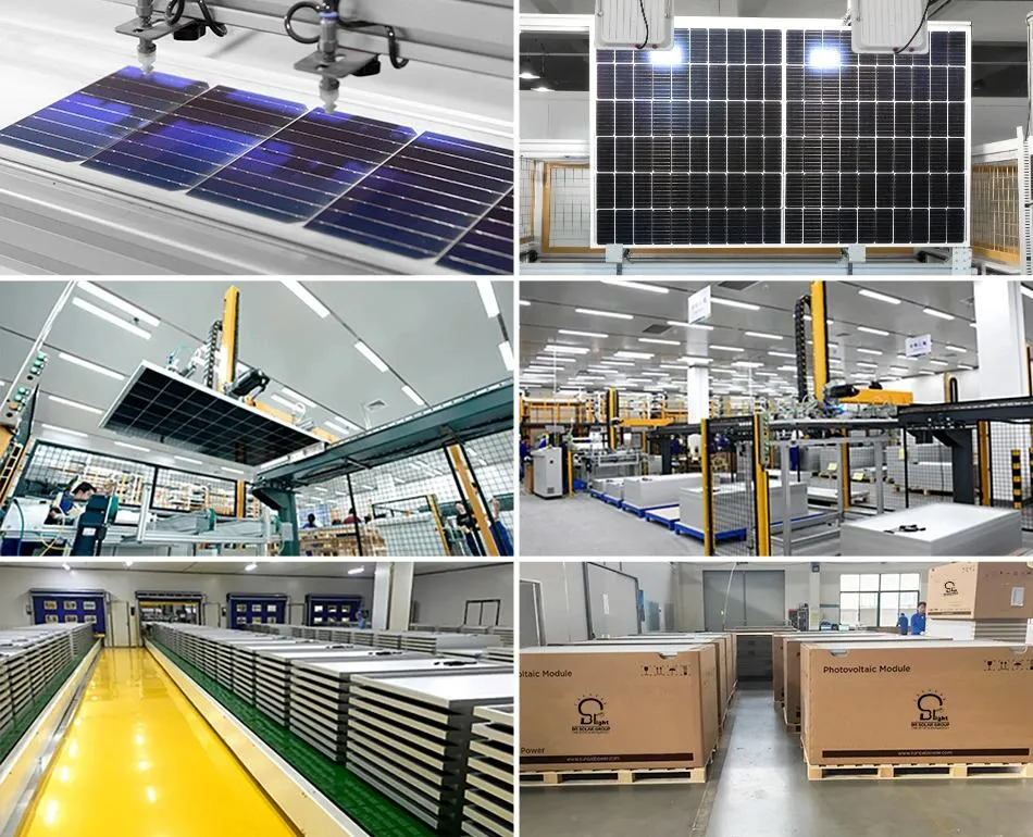Solar Energy Panels N Type Topcon 550 Watts High Efficient Mono Photovoltaic PV Module 540W 550 W 560W Black Solar Panels