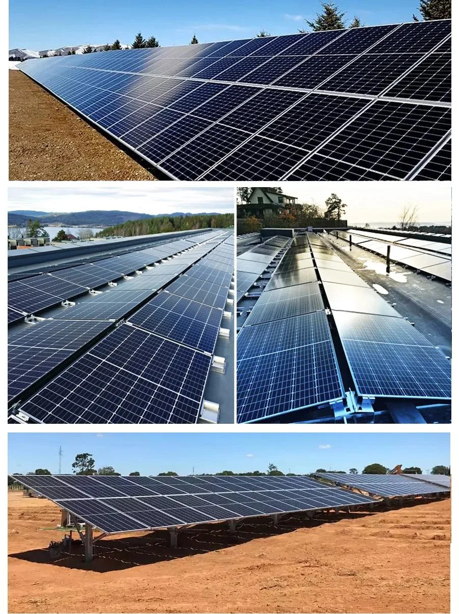 PV Jinko 450-600W Black Solar Panel Monocrystalline Panel 450-600 Watt Mono 9bb PV Plates