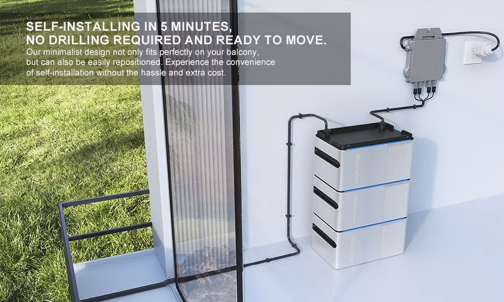 1024wh/5120wh LiFePO4 Battery Solar Batteries for Home Use